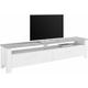 Lowboard HOMEXPERTS "Zabona" Sideboards weiß (weiß, beton, optik) Lowboards