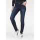 Skinny-fit-Jeans ARIZONA "Ultra-Stretch" Gr. 96, K + L Gr, blau (dark, blue, used) Damen Jeans Röhrenjeans Bestseller