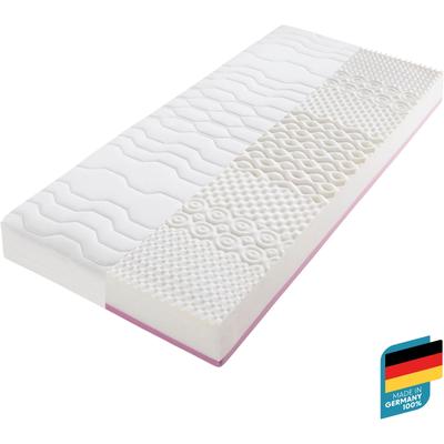 Taschenfederkernmatratze BECO "TFK Duoflex", weiß, B:100cm H:20cm L:200cm, Bezug: 100% Polyester. Steppfüllung: 100% Polyester, Matratzen, zwei Härtegrade in einer Matratze, verschiedene Größen erhältlich Image