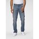 Comfort-fit-Jeans H.I.S "ANTIN" Gr. 36, Länge 32, blau (blue, used) Herren Jeans Comfort Fit
