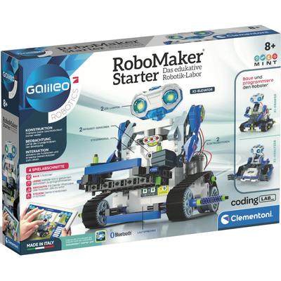 Modellbausatz CLEMENTONI "Galileo, RoboMaker Starter" Modellbausätze bunt Kinder Modellbausätze