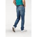 Tapered-fit-Jeans PME LEGEND "SKYMASTER" Gr. 34, Länge 34, blau (royal blue vintage) Herren Jeans Tapered-Jeans im Used Look
