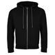 Kapuzensweatjacke TOP GUN "TG22005", Herren, Gr. 50 (M), schwarz, Material: 80% Baumwolle / 20% Polyester, Sweatjacken