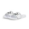 Sandale PUMA "Leadcat 2.0 Sandalen Erwachsene", Gr. 43, schwarz-weiß (weiß schwarz), Obermaterial: Synthetik; Futter: Textil; Innensohle: Synthetik; Laufsohle: Synthetik, Schuhe