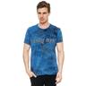 T-Shirt RUSTY NEAL Gr. M, blau Herren Shirts T-Shirts mit eindrucksvollem Print