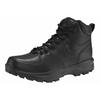 Schnürboots NIKE SPORTSWEAR "Manoa Leather", Gr. 41, schwarz (schwarz, schwarz, schwarz), Leder, sportlich, Schuhe