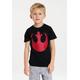 T-Shirt LOGOSHIRT "Star Wars Rebel Alliance" Gr. 104, schwarz Mädchen Shirts T-Shirts