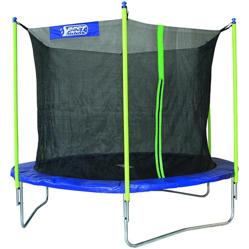 „Gartentrampolin BEST SPORTING „“Sports 305″“ Trampoline Gr. Ø 305 cm, blau (schwarz, blau) Kinder Trampoline inkl. Netz, faltbar“