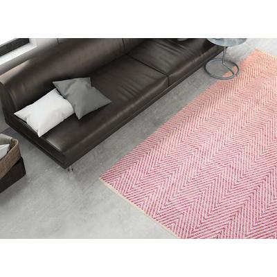 Teppich CALO-DELUXE "Luba 500" Gr. 4, pink, B:160cm H:7mm L:230cm, Baumwolle, Teppiche, reine Baumwolle, Wohnzimmer Image