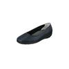 Ballerina NATURAL FEET "Johanna", Damen, Gr. 37, blau (dunkelblau), Leder, elegant, Schuhe Ballerina, mit Komfortweite
