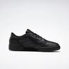 Sneaker REEBOK CLASSIC "CLUB C 85", Gr. 44, schwarz (schwarz, charcoal), Leder, sportlich, Schuhe Herrenschuh Retrosneaker Skaterschuh Sneaker Sneaker low