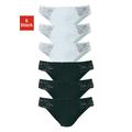 Jazz-Pants Slips PETITE FLEUR Gr. 48/50, 6 St., schwarz-weiß (schwarz, weiß) Damen Unterhosen Jazzpants Bestseller