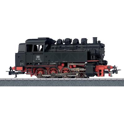 Tenderlokomotive MÄRKLIN "Märklin Start up - Schwere Rangierlokomotive BR 81, DB" Modelleisenbahn-Fahrzeuge schwarz Kinder Loks Wägen