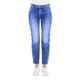 Bequeme Jeans LE TEMPS DES CERISES Gr. 32, Länge 34, blau Damen Jeans