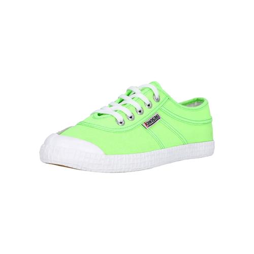 „Sneaker KAWASAKI „“Neon““ Gr. 38, grün (neongrün) Herren Schuhe Canvassneaker Skaterschuh Sneaker low in een stijlvolle look“