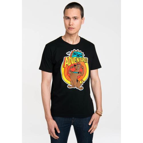 „T-Shirt LOGOSHIRT „“Scooby Doo – All New Adventures““ Gr. XL, schwarz Herren Shirts T-Shirts mit Scooby Doo-Print“