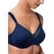 Minimizer-BH TRIUMPH "True Shape Sensation W01" Gr. 85, Cup E, blau (deep water) Damen BHs Bügel-BHs