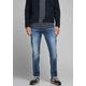 Comfort-fit-Jeans JACK & JONES "MIKE ORIGINAL" Gr. 31, Länge 34, blau (blue, denim, wash) Herren Jeans Comfort Fit