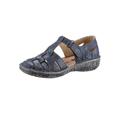 Klettschuh LORETTA Gr. 39, blau (jeansblau) Damen Schuhe Ballerinas