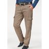 Cargohose MAN'S WORLD, Herren, Gr. 54, N-Gr, grün (khaki), Obermaterial: 100% Baumwolle, unifarben, casual, bequem lang, Hosen, mit aufgesetzten Taschen