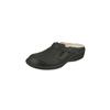 Pantolette NATURAL FEET "Füssing", Damen, Gr. 36, schwarz, Leder, casual, Schuhe, mit orthopädischem Fußbett