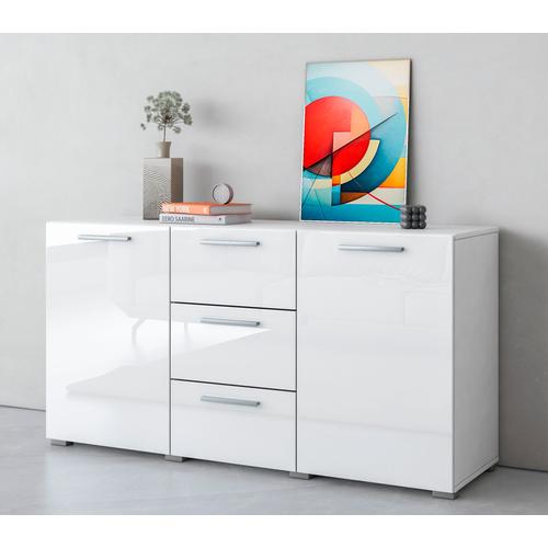 „Sideboard HELVETIA „“Sarah““ Sideboards weiß Sideboards Breite 132 cm“