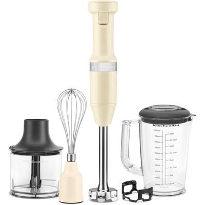 KITCHENAID Stabmixer "5KHBV83EAC ALMOND CREAM" Mixer beige (creme) Stabmixer