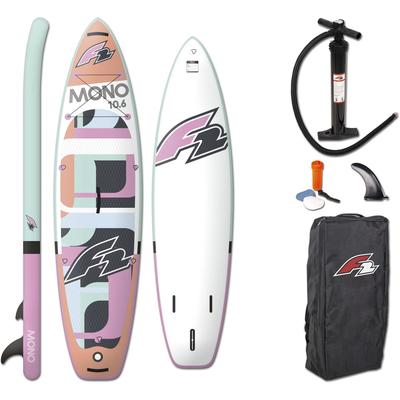 SUP-Board F2 "Mono women ohne Paddel" Wassersportboards Gr. 10,5 320 cm, rosa Stand Up Paddle