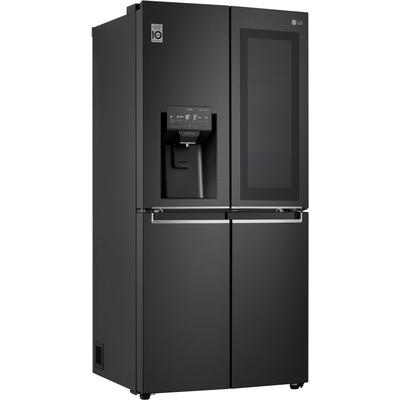 F (A bis G) LG Multi Door Kühlschränke schwarz (schwarzes edelstahl) Kühlschränke Bestseller