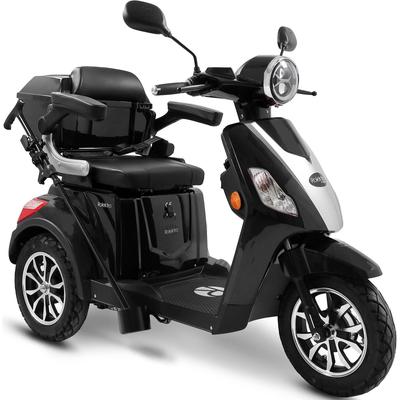 Elektromobil ROLEKTRO "Rolektro E-Trike 25 V.3, Lithium Akku", schwarz, ElektromobileB:70cm H:95cm L:150cm, B:70cm H:95c