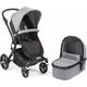 Kombi-Kinderwagen CHIC4BABY "Passo, grau" grau Baby Kinderwagen Kombikinderwagen ;