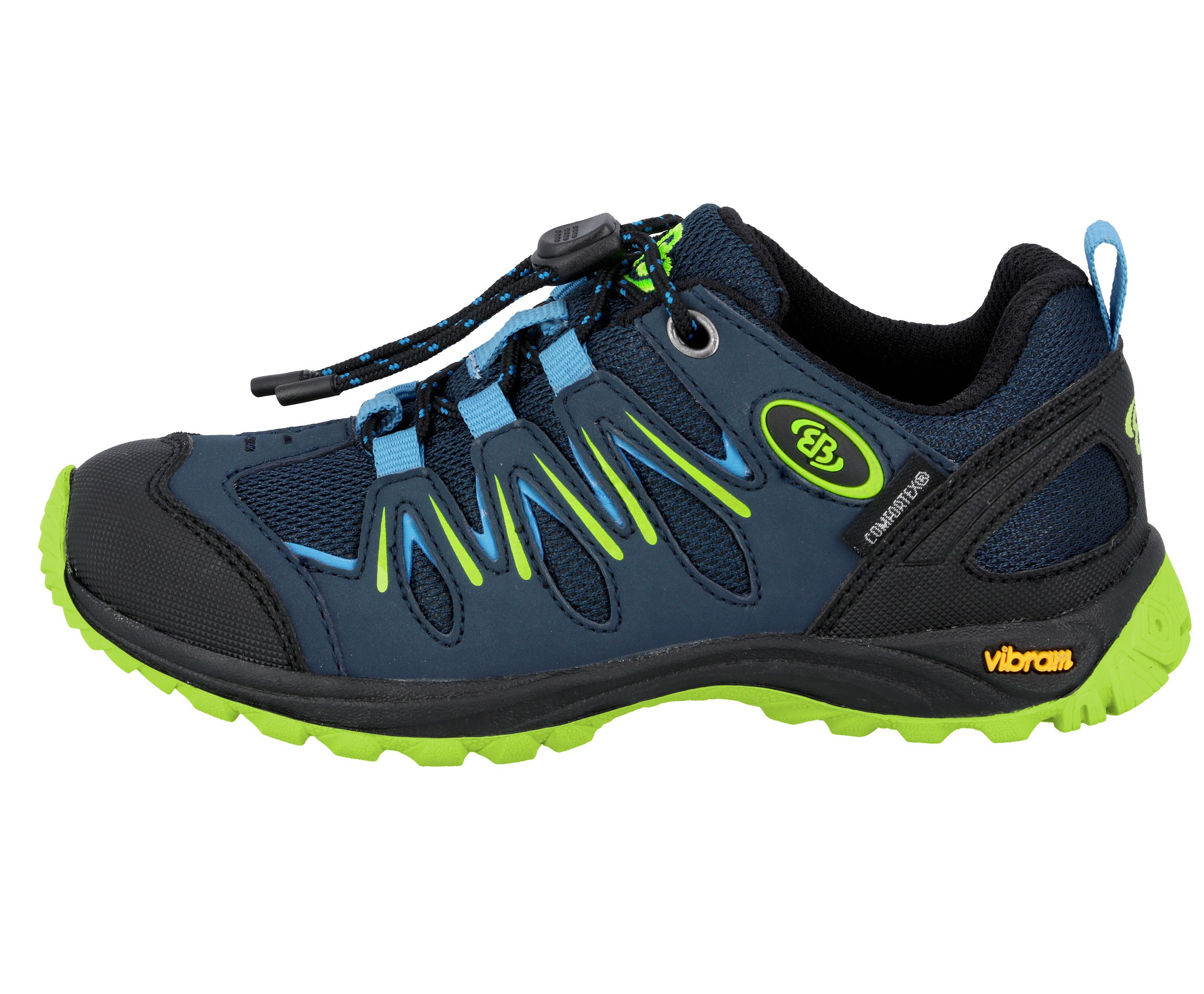 Wanderschuh BRÜTTING "Outdoorschuh Expedition Kids", Kinder, Gr. 32, blau, Synthetik, Schuhe Wanderschuh