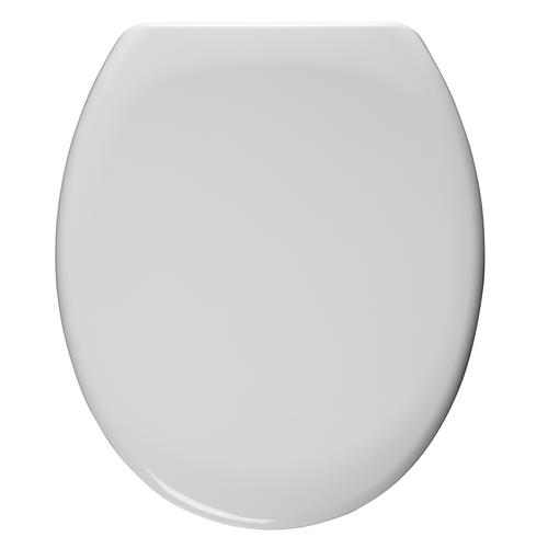 WC-Sitz ADOB ""Monza"", weiß, B:38cm L:45cm, Duroplast, WC-Sitze, Mit Absenkautomatik