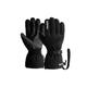 Skihandschuhe REUSCH "Winter Glove Warm GORE-TEX" Gr. L, schwarz-weiß (schwarz, weiß) Damen Handschuhe Sporthandschuhe