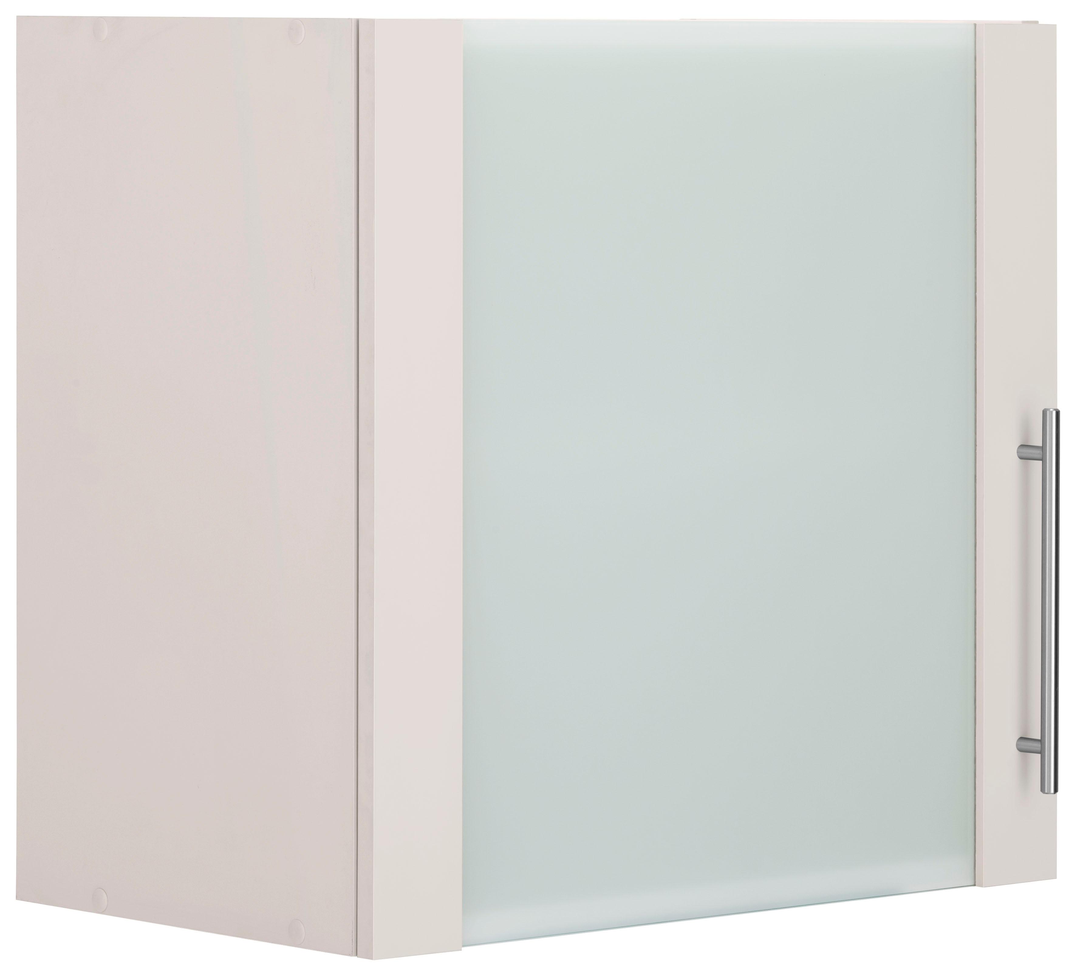 Glashängeschrank WIHO KÜCHEN "Cali", beige (front und korpus: cashmere), B:60cm H:56,5cm T:35cm, Schränke, Front mit Glaseinsatz Image