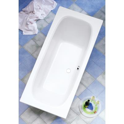 Badewanne OTTOFOND "Malta", weiß, B:75cm H:40cm L:170cm, Sanitäracryl, Badewannen, 170c75cm, inklusive Wannenträger