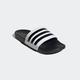 Badesandale ADIDAS SPORTSWEAR "ADILETTE COMFORT" Gr. 43, schwarz-weiß (cloud white, core black, black) Schuhe Badeschuhe Surf-Boots