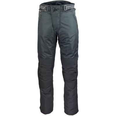Motorradhose ROLEFF "RO 455" Gr. M, schwarz, Hosen, M, N-Gr, Obermaterial: 100% Polyester. Innenfutter: 100% Polyester, Sicherheitsstreifen, Knieprotektoren, WIND-TEX Klimamembran