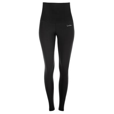 Leggings WINSHAPE "Functional Power Shape Tights HWL102", Damen, Gr. XS, Normalgrößen, schwarz, 80% Polyester, 20% Elasthan, Hosen, High Waist mit Bauch-Weg-Effekt