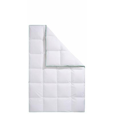 Daunenbettdecke FJÖDUR "Fee" Bettdecken Gr. B/L: 135 cm x 200 cm, warm, weiß Allergiker Bettdecke