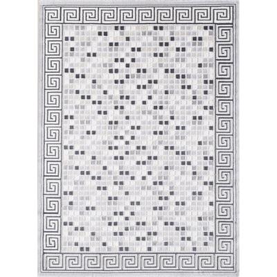 Teppich SANAT "Harmony 3207, auch als Läufer" Gr. 31, grau (hellgrau), B:80cm H:12mm L:300cm, Kunstfaser, Teppiche, Wohnzimmer, Kurzflor, modern, Schlafzimmer Image