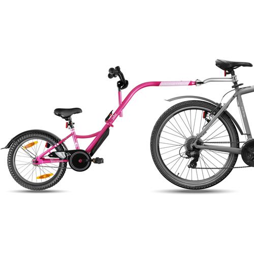 Fahrradkinder-Anhänger PROMETHEUS BICYCLES Fahrradanhänger rosa Kinder Kinderanhänger