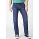 Regular-fit-Jeans WRANGLER "Authentic Regular" Gr. 31, Länge 30, grau (dark, stone) Herren Jeans Regular Fit