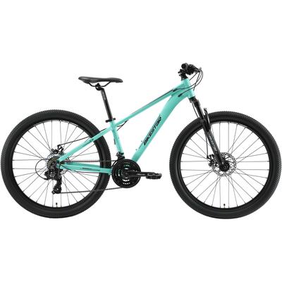 Mountainbike BIKESTAR Fahrräder Gr. 36 cm, 27,5 Zoll (69,85 cm), grün Hardtail für Damen und Herren, Kettenschaltung