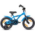 Kinderfahrrad PROMETHEUS BICYCLES "Hawk" Fahrräder Gr. 23 cm, 14 Zoll (35,56 cm), blau Kinder Kinderfahrräder