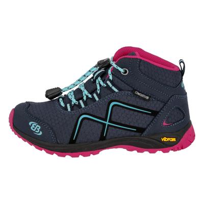 Wanderschuh BRÜTTING "Outdoorstiefel Guide High", Gr. 29, blau, Synthetik, Schuhe