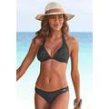 Bügel-Bikini BRUNO BANANI Gr. 36, Cup D, schwarz Damen Bikini-Sets Ocean Blue