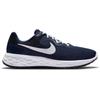 Laufschuh NIKE "REVOLUTION 6 NEXT NATURE", Gr. 44,5, blau (navy, weiß), Textil, sportlich, Schuhe