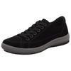 Sneaker LEGERO "TANARO 5.0", Damen, Gr. 40, schwarz (schwarz (schwarz)), Veloursleder, casual, Schuhe, Freizeitschuh, Halbschuh, Schnürschuh mit softem Schaftabschluss