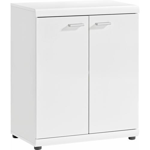 „Sideboard PROCONTOUR „“Sun““ Sideboards Gr. B/H/T: 60 cm x 74 cm x 35 cm, weiß (weiß, weiß) Sideboards Breite 60 cm“